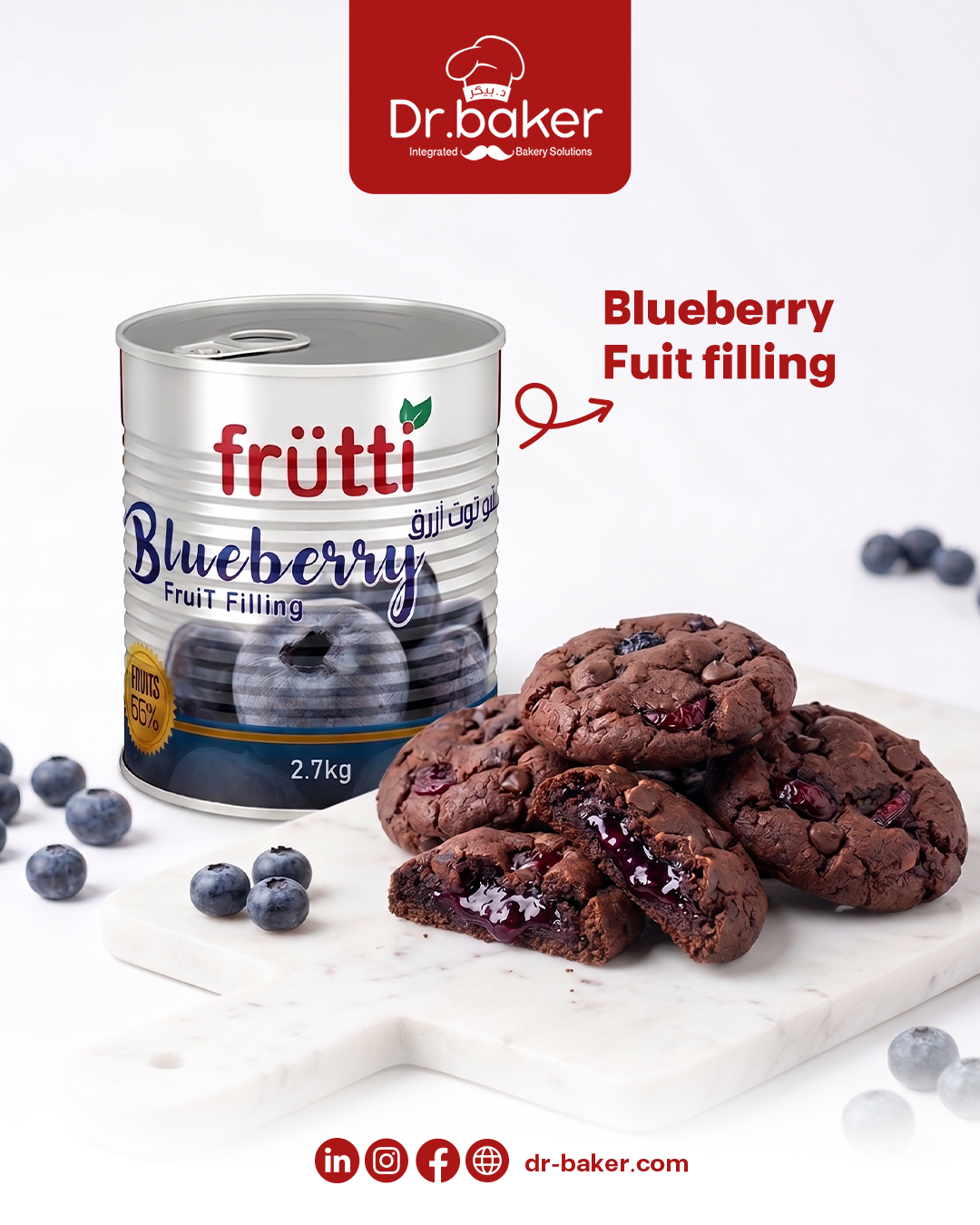 Blueberry Fruit filling